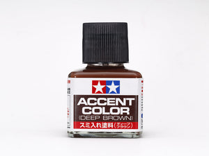 Tamiya - Accent Color, Dark Red-Brown, 40ml Bottle