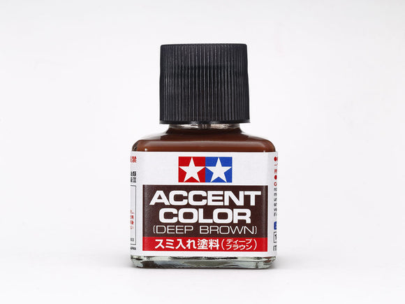 Tamiya - Accent Color, Dark Red-Brown, 40ml Bottle