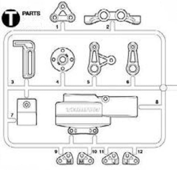 RC T Parts: 58707