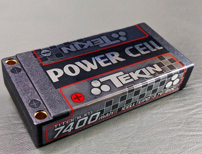 Tekin - 1S 7400mAh 160C 5mm Bullets Titanium LiPo