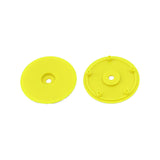 1/10 Whiplash Rear 2.2" 12mm Sprint Car Wheels (2) (Yellow)