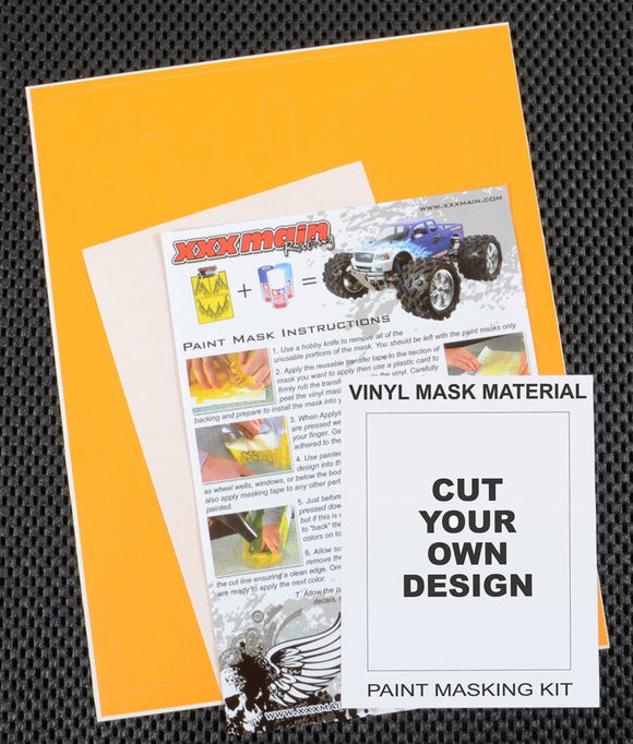 XXX Main Racing - Do It Yourself Paint Mask
