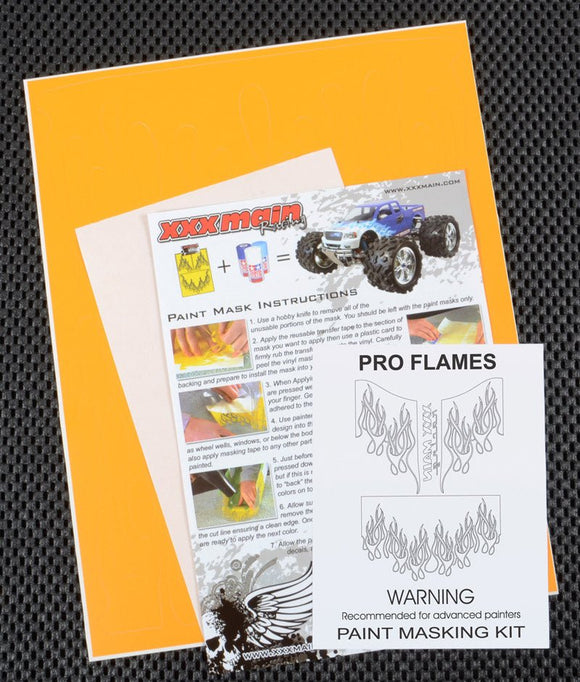 XXX Main Racing - Pro Flames Paint Mask