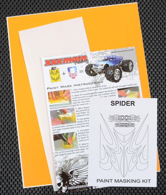 XXX Main Racing - Spider Paint Mask