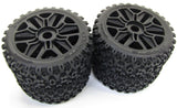 Arrma TYPHON 4x4 3s BLX - TIRES & Wheels and 17mm Hex Set