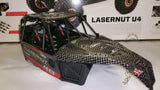 LOSI 1/10 LASERNUT U4 4WD BRUSHLESS RTR BODY AND CAGE BLACK - Image #2