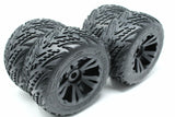 Arrma V1 or V2 Outcast Kraton DBoots 'Minokawa LP' Set of 4 Wheels Tires