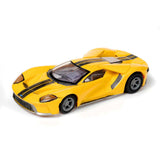 Ford GT Mega G+ Chassis Slot Car, Triple Yellow