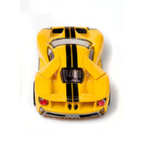 Ford GT Mega G+ Chassis Slot Car, Triple Yellow