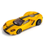 Ford GT Mega G+ Chassis Slot Car, Triple Yellow