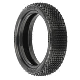 1/10 Rivet Medium Carpet 2WD Front 2.2" Off-Road Buggy Tires (2)