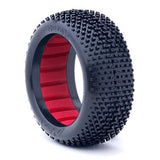 1/8 I-Beam Soft Long Wear Tires, Red Inserts (2): Buggy