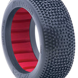 1/8 Impact Soft Tires, Red Inserts (2): Buggy