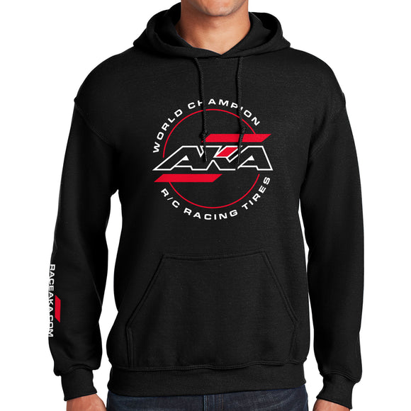 2023 AKA Logo Black Hoodie, Large