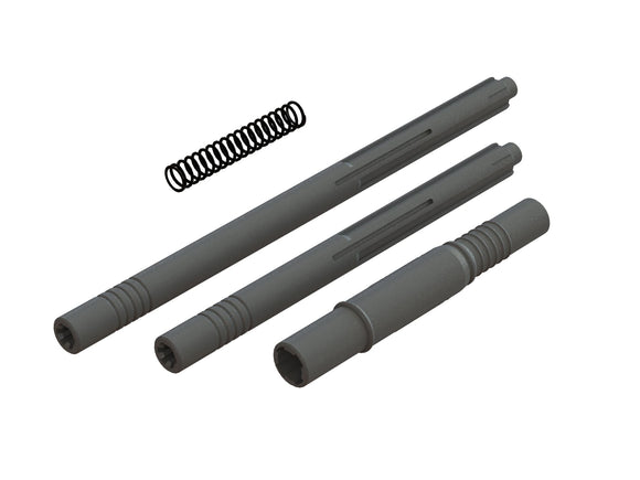 Composite Center Slider Driveshaft Set