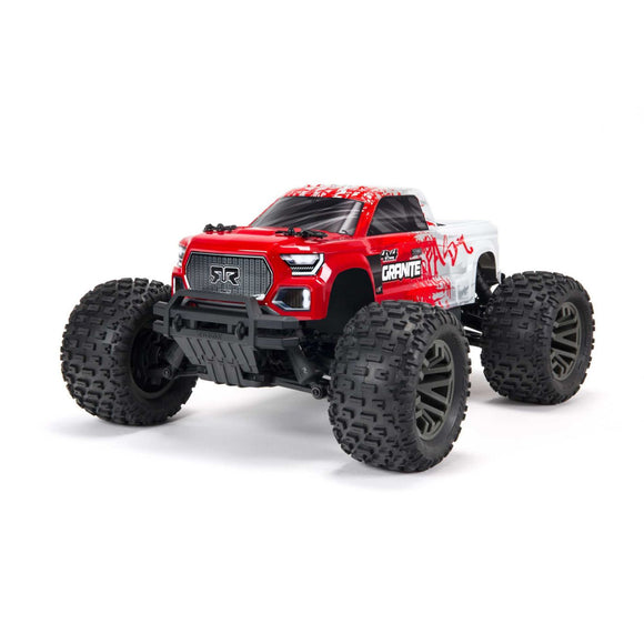 1/10 GRANITE 4WD V3 3S BLX Brushless Monster Truck RTR, Red