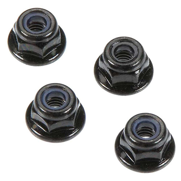 Flange Lock Nuts 4mm (4)