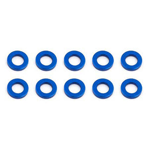 Ballstud Washers 5.5 x 1.0mm Blue Aluminum (10)