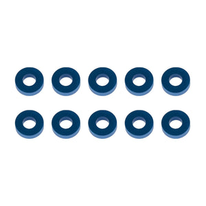 Aluminum Washers, 7.8x3.5x2.0mm, Blue