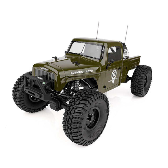 Euduro Ecto 1/10 Trail Truck, RTR, Green