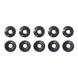 M4 Low Profile Serrated Steel Wheel Nuts