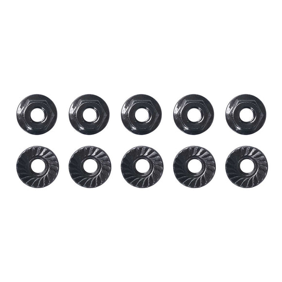 M4 Low Profile Serrated Steel Wheel Nuts