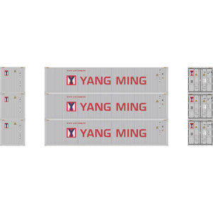 N 40' Corrugate Low Container, Yang Ming/New (3)