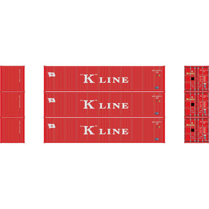 N 40' Corrugated Low-Cube Container, K Line #1 (3)