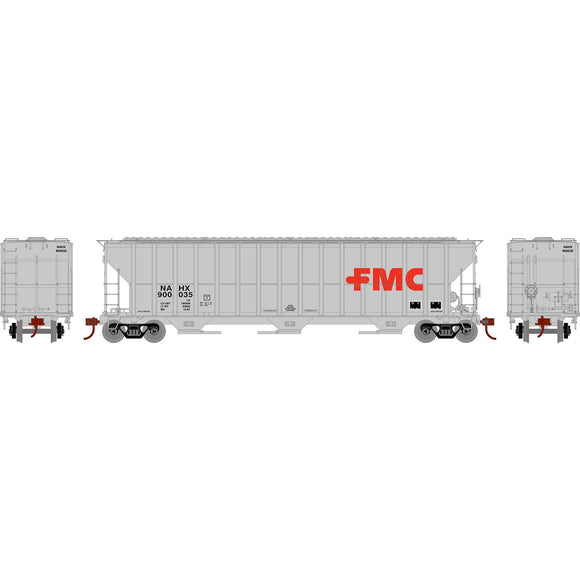 HO RTR FMC 4700 Covered Hopper, NAHX #900035