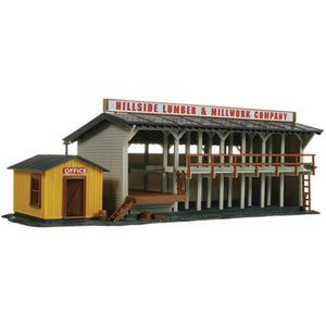 HO KIT Lumber Yard & Office