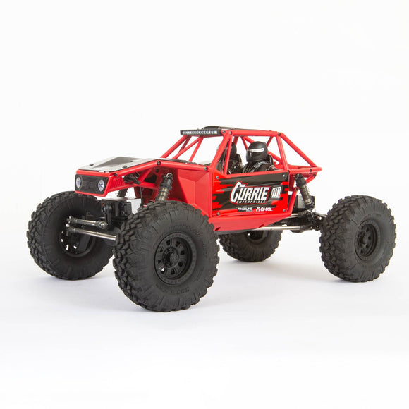 AXI03022BT1 Capra 1.9 4WS Currie Unlimited Trail Buggy RTR Red