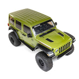 1/6 SCX6 Jeep JLU Wrangler 4WD Rock Crawler RTR: Green