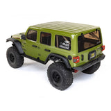 1/6 SCX6 Jeep JLU Wrangler 4WD Rock Crawler RTR: Green