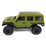 1/6 SCX6 Jeep JLU Wrangler 4WD Rock Crawler RTR: Green