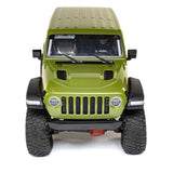 1/6 SCX6 Jeep JLU Wrangler 4WD Rock Crawler RTR: Green