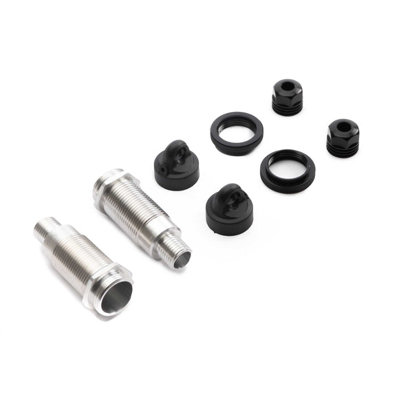 SCX6: Threaded Shock Body, Cap & Collar Set (2)