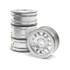 1.0 KMC Machete Wheels, Satin (4): SCX24