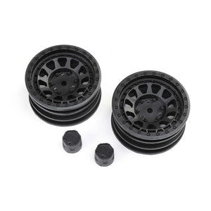 Black Rhino Primm 1.9" Wheels, 12mm Hex, Black (2)