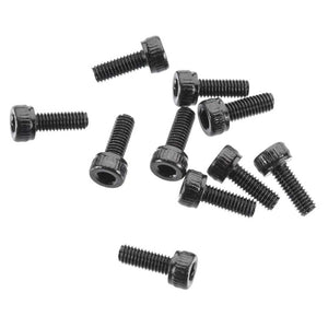 Cap Head M3x8mm Black Oxide (10)