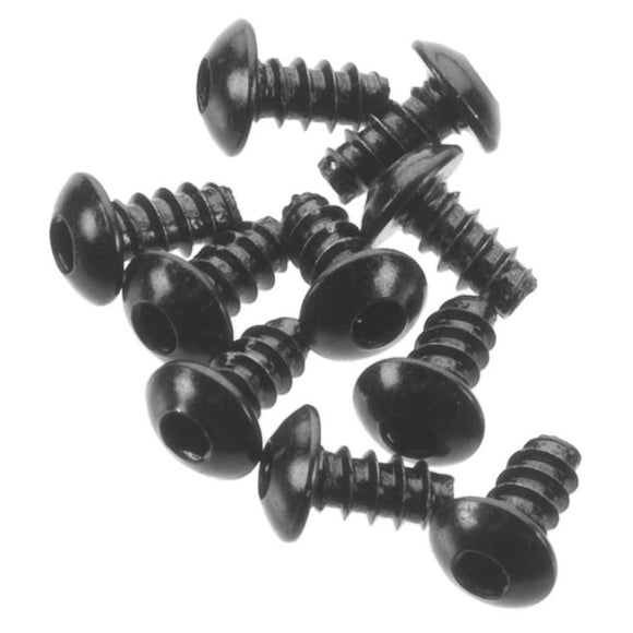 Hex Socket Button Head M3x6mm Black (10)