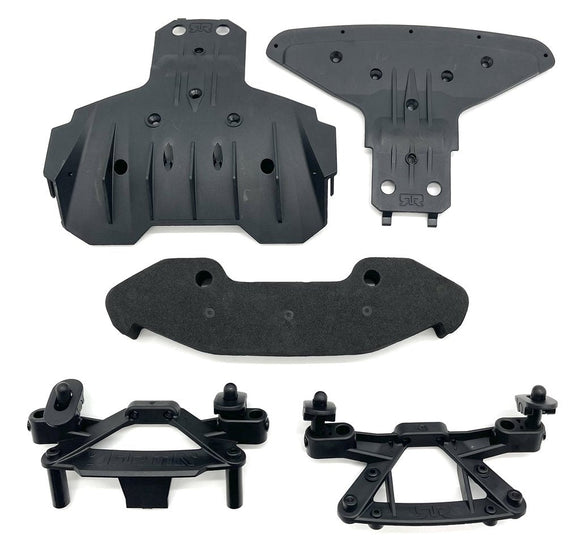 ARRMA VENDETTA 4X4 3S BLX - BUMPERS FRONT REAR DIFFUSER FOAM ARA4319V3