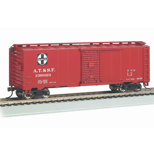 HO 40' Steam Era Box Car Santa Fe #136023