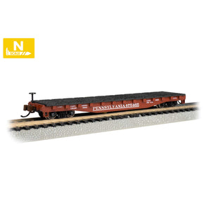 N 52' Flat Car PRR, #475465