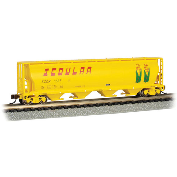 N Scale Grain Hopper Scoular #1687