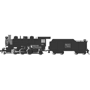 HO 2-6-2 Prairie w Smoke & Tender B&M #1501