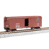 N 40' Steel Boxcar, Set A, NYC, MC, P&E, B&A (4)