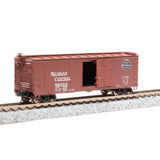 N 40' Steel Boxcar, Set A, NYC, MC, P&E, B&A (4)