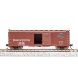 N 40' Steel Boxcar, Set A, NYC, MC, P&E, B&A (4)