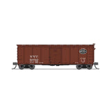 N 40' Steel Boxcar, Set A, NYC, MC, P&E, B&A (4)