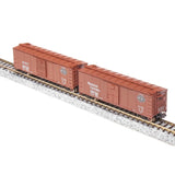 N 40' Steel Boxcar, Set A, NYC, MC, P&E, B&A (4)